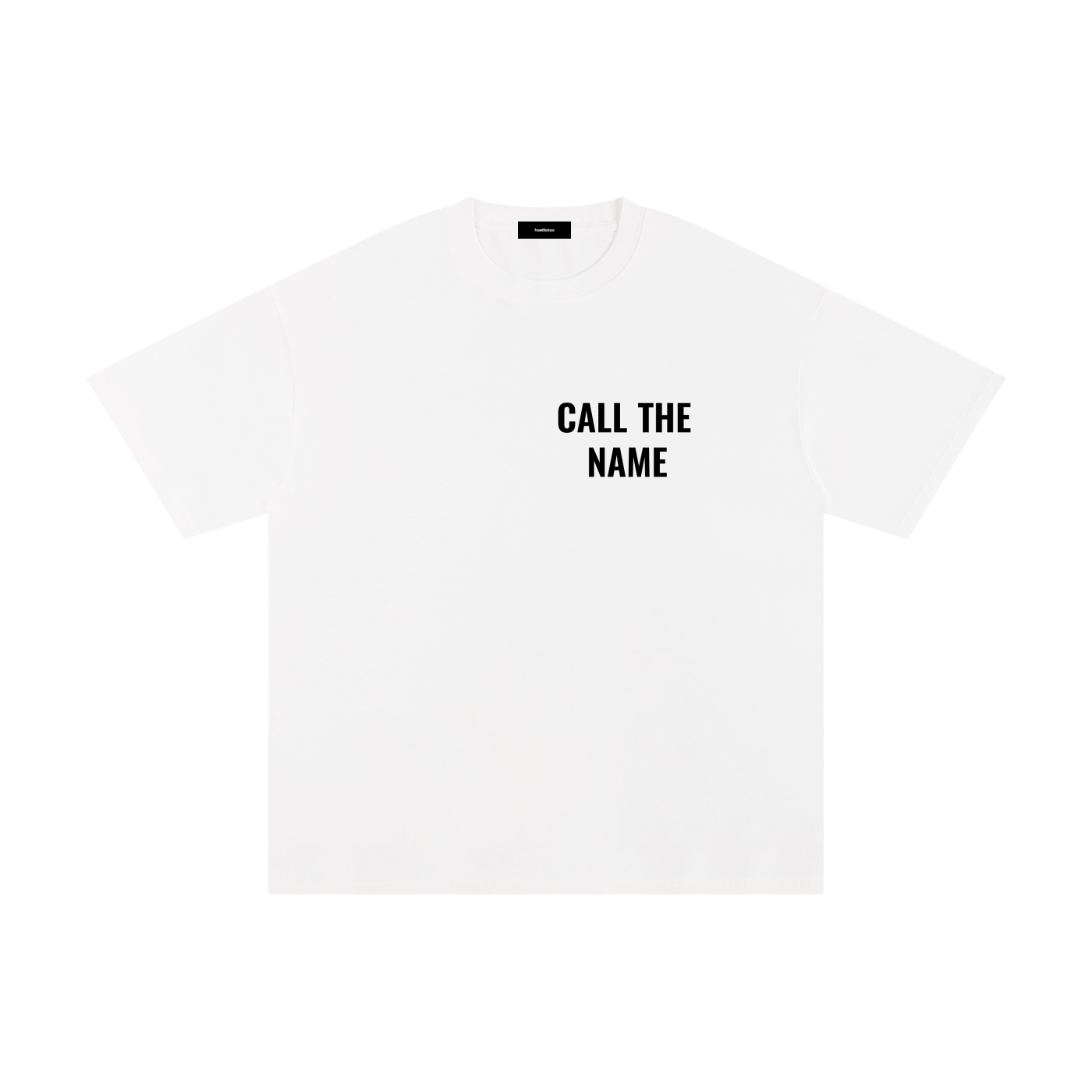 CALL THE NAME-White T-Shirt