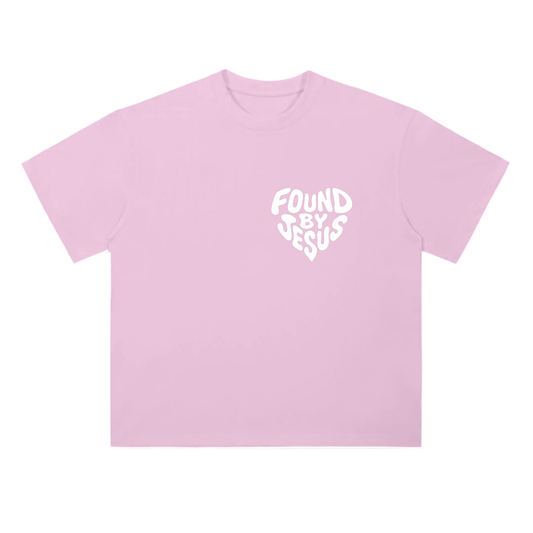 Heavyweight Pink Cotton T-Shirt