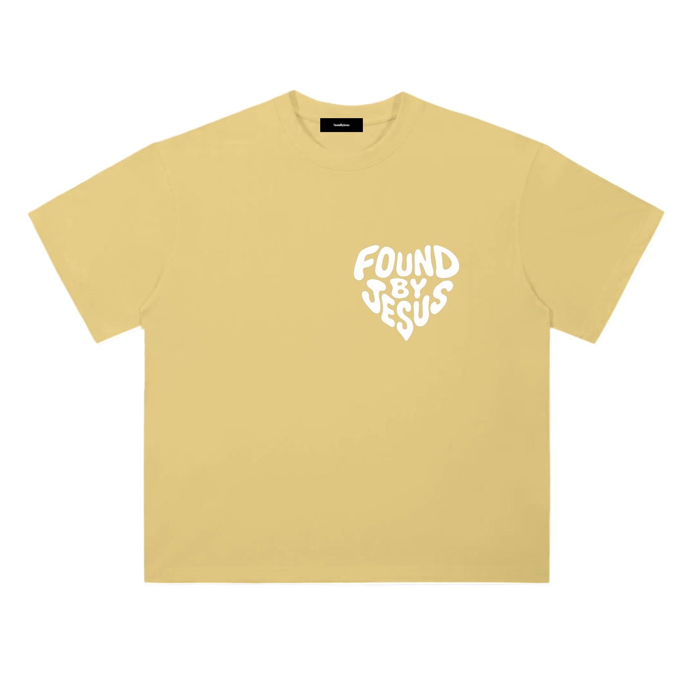 Heavyweight Yellow Cotton T-Shirt
