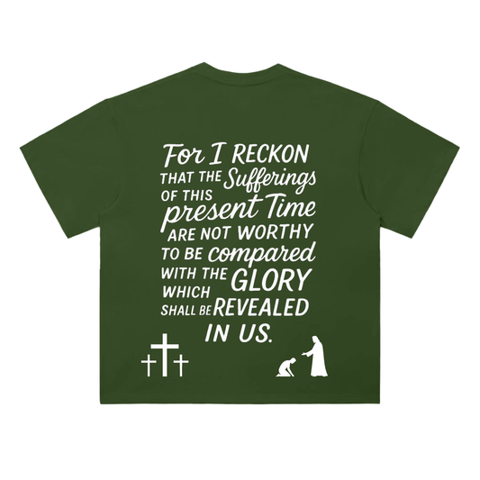 Heavyweight Green Cotton T-Shirt