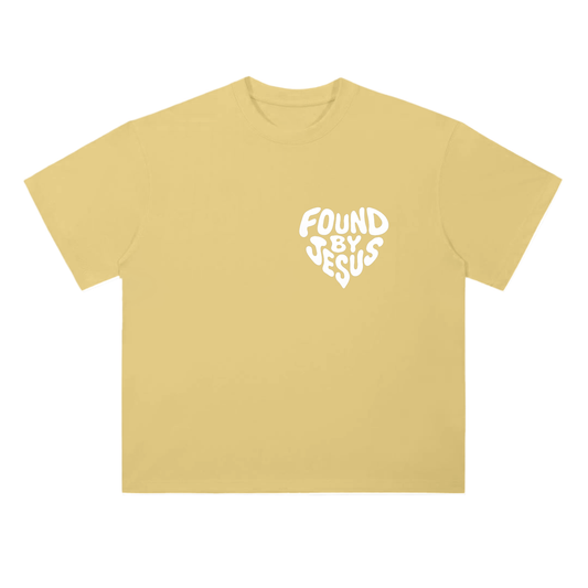 Heavyweight Yellow Cotton T-Shirt